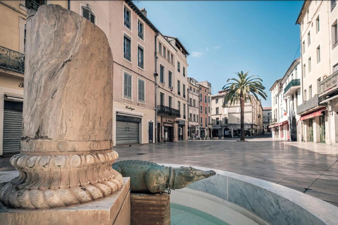 L'Escapade Forestiere - Coeur De Ville Avec Terrasse Nîmes Exteriör bild