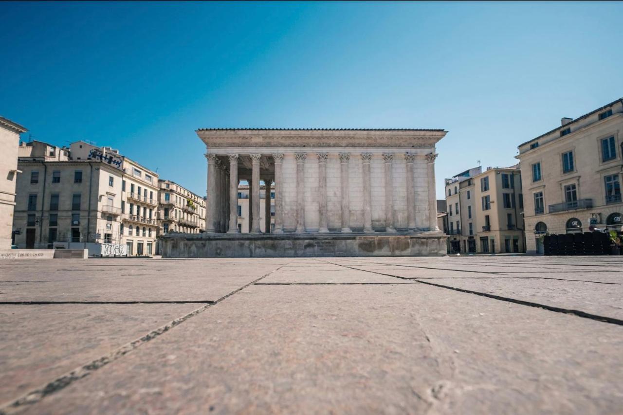 L'Escapade Forestiere - Coeur De Ville Avec Terrasse Nîmes Exteriör bild